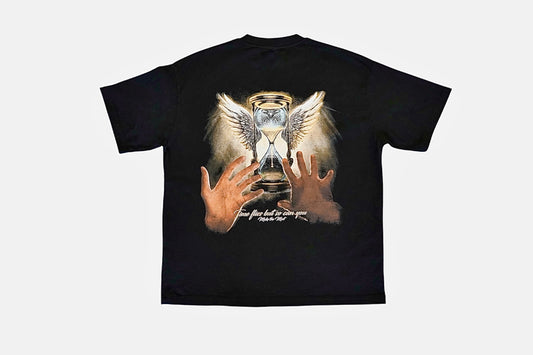 MTM "Time Flies" Oversized T-Shirt – Black